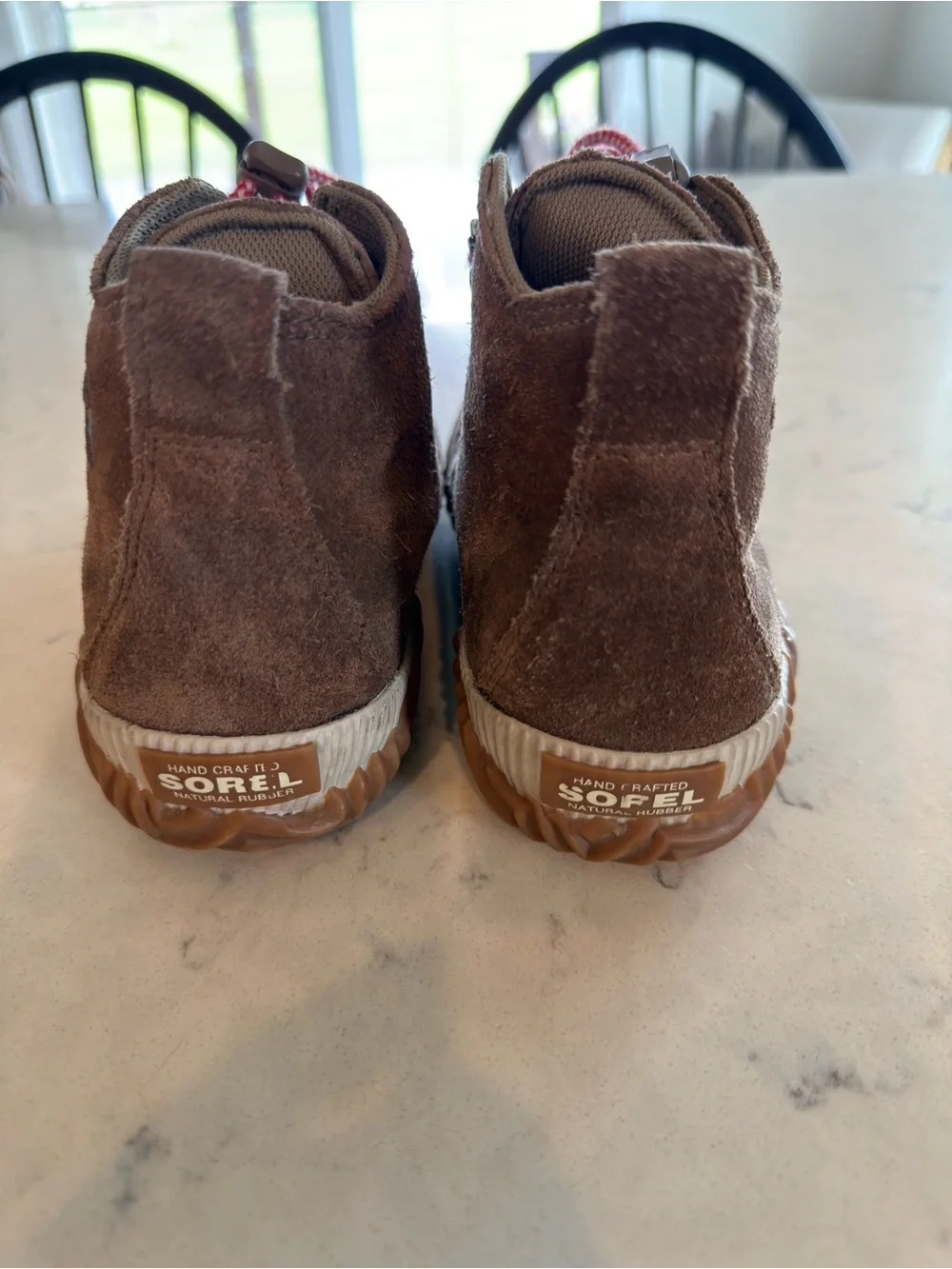 Sorel waterproof suede